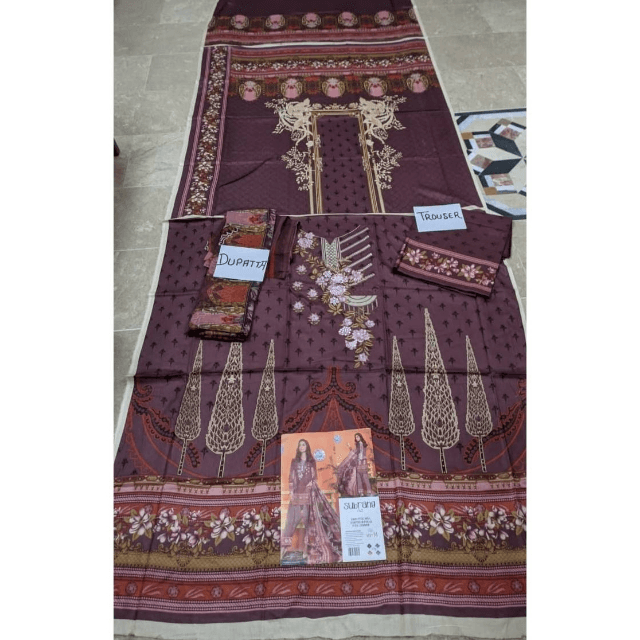 Subrang Branded 3 Piece Suit!